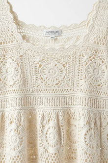 Crochet Babydoll Top