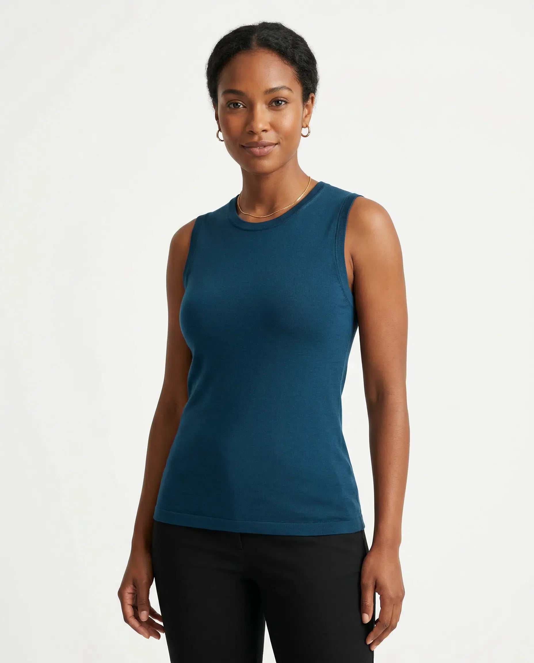 Cropped Knit Sweater product shot
