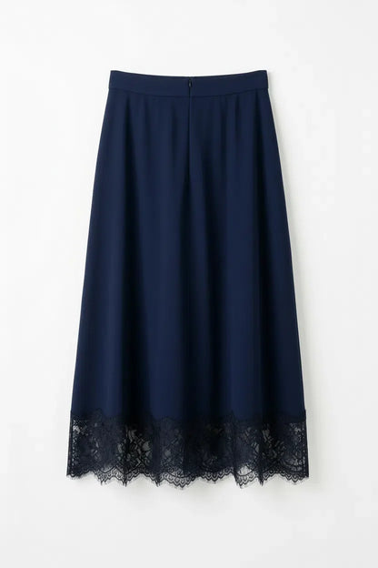 Denim Pencil Skirt front look