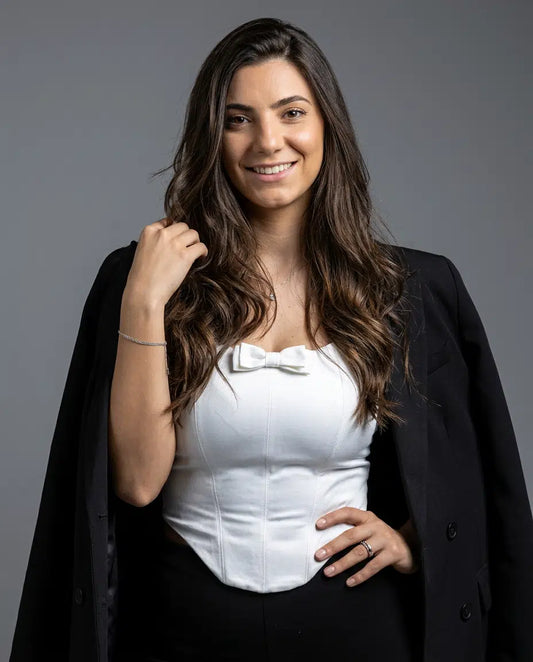Essential White Top layered look