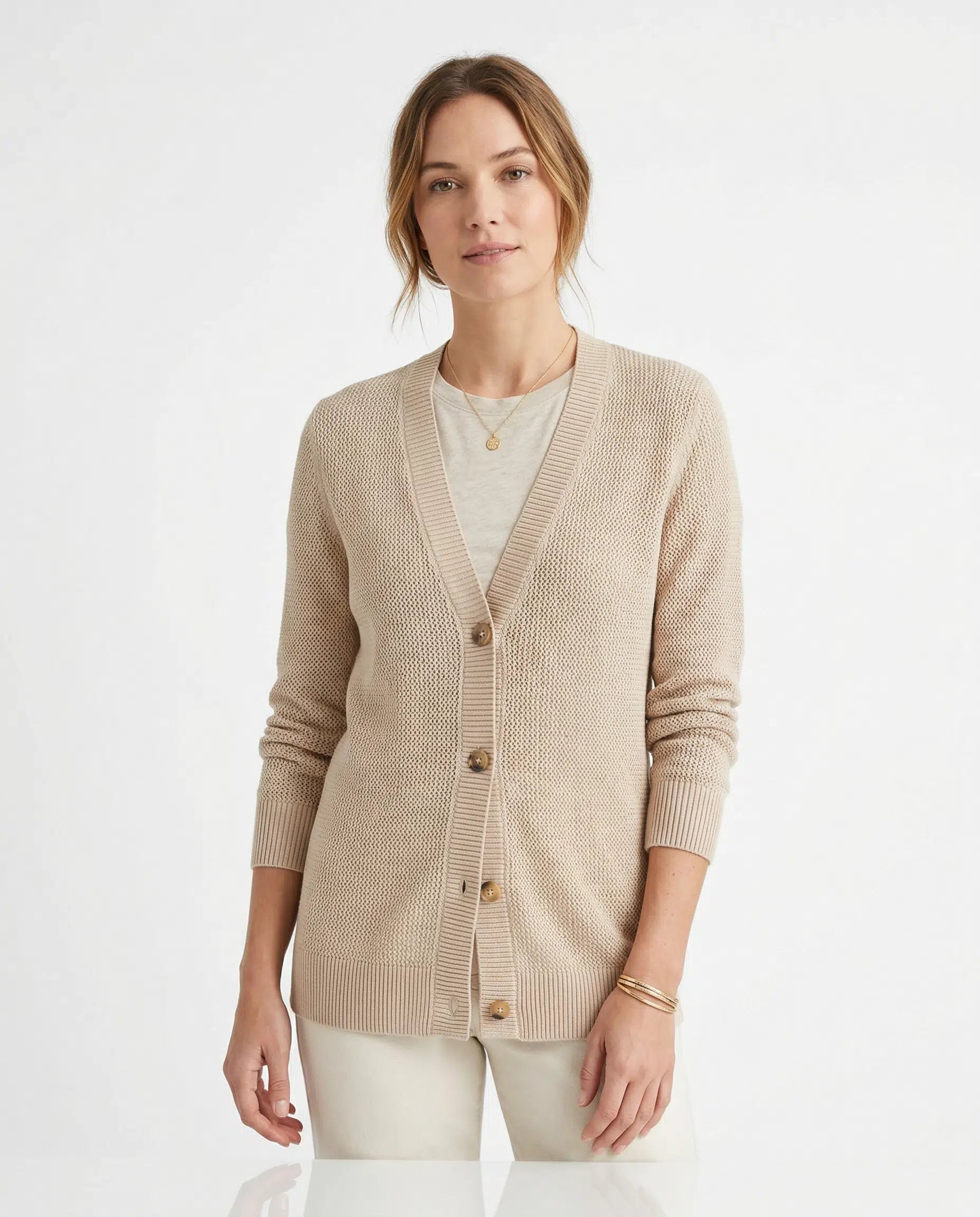 Lightweight Cardigan front view
