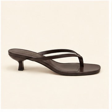 Low-Heel Toe-Divider Sandal — temporary concept image
