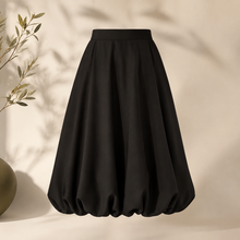Bubble-Hem Skirt