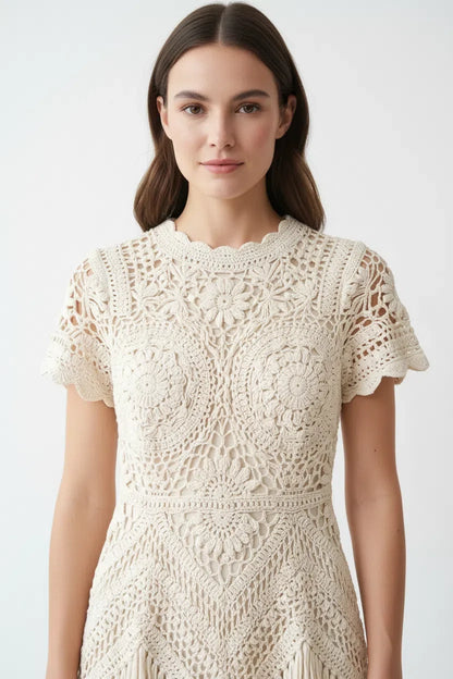 Sheer Polka Dot Blouse mannequin view