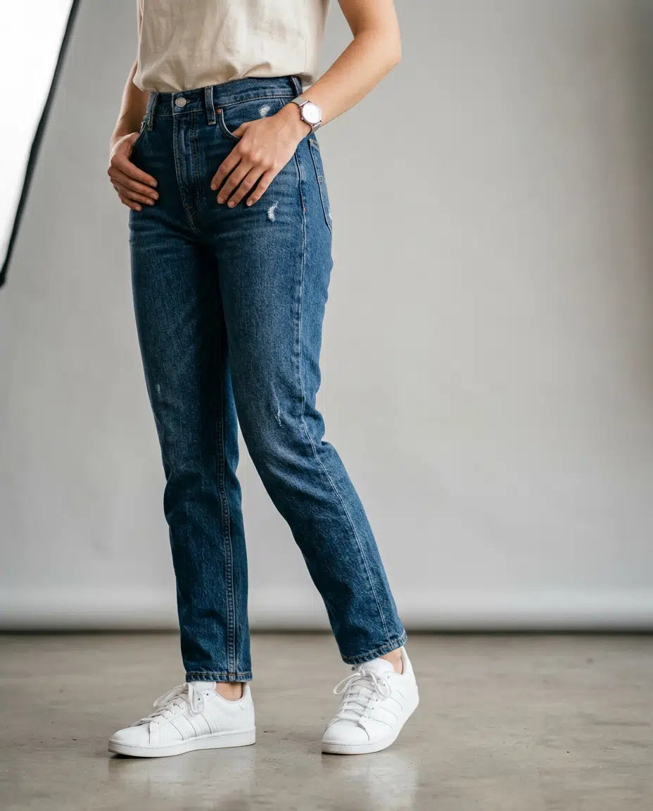 Wide Leg Denim detail shot