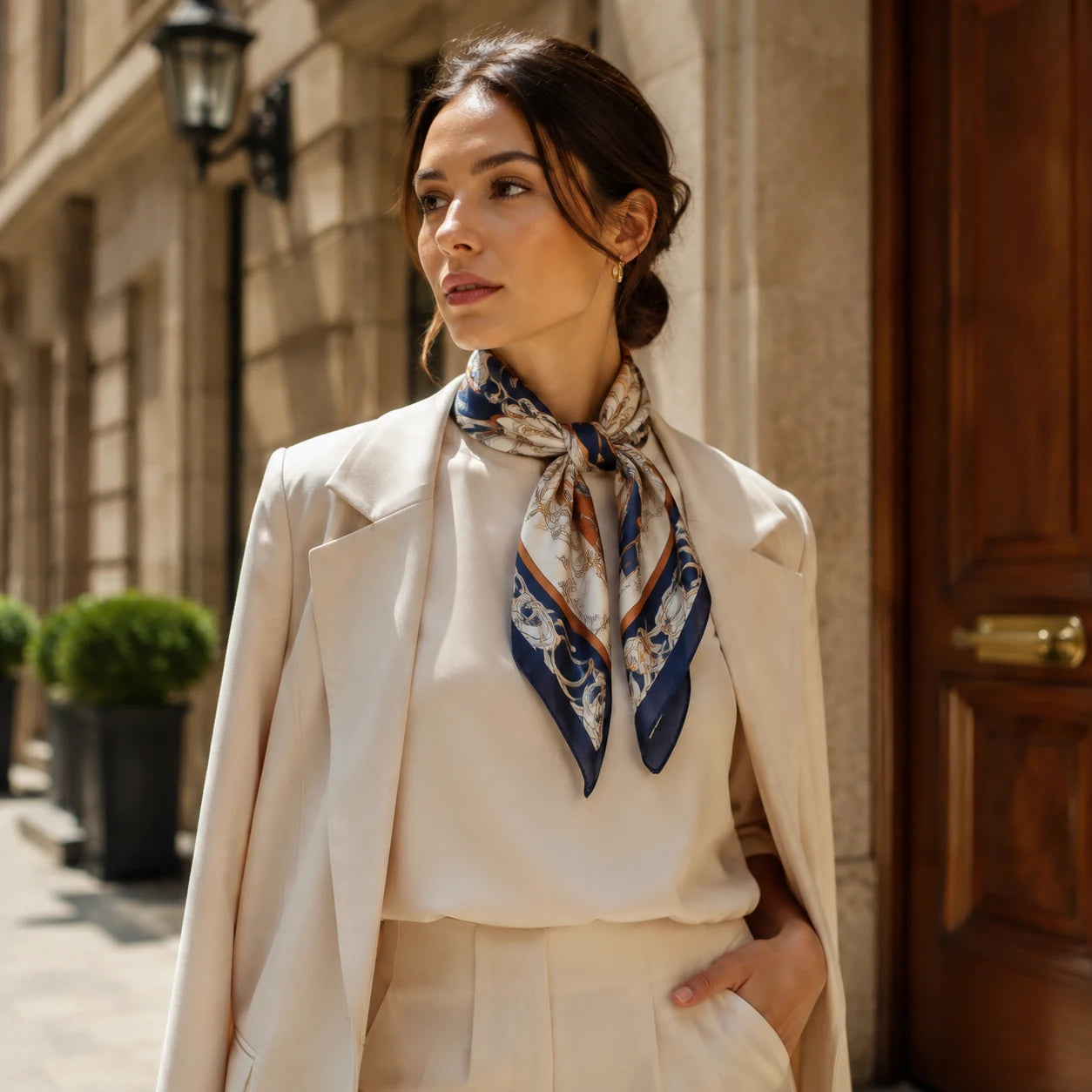 Silk Square Scarf