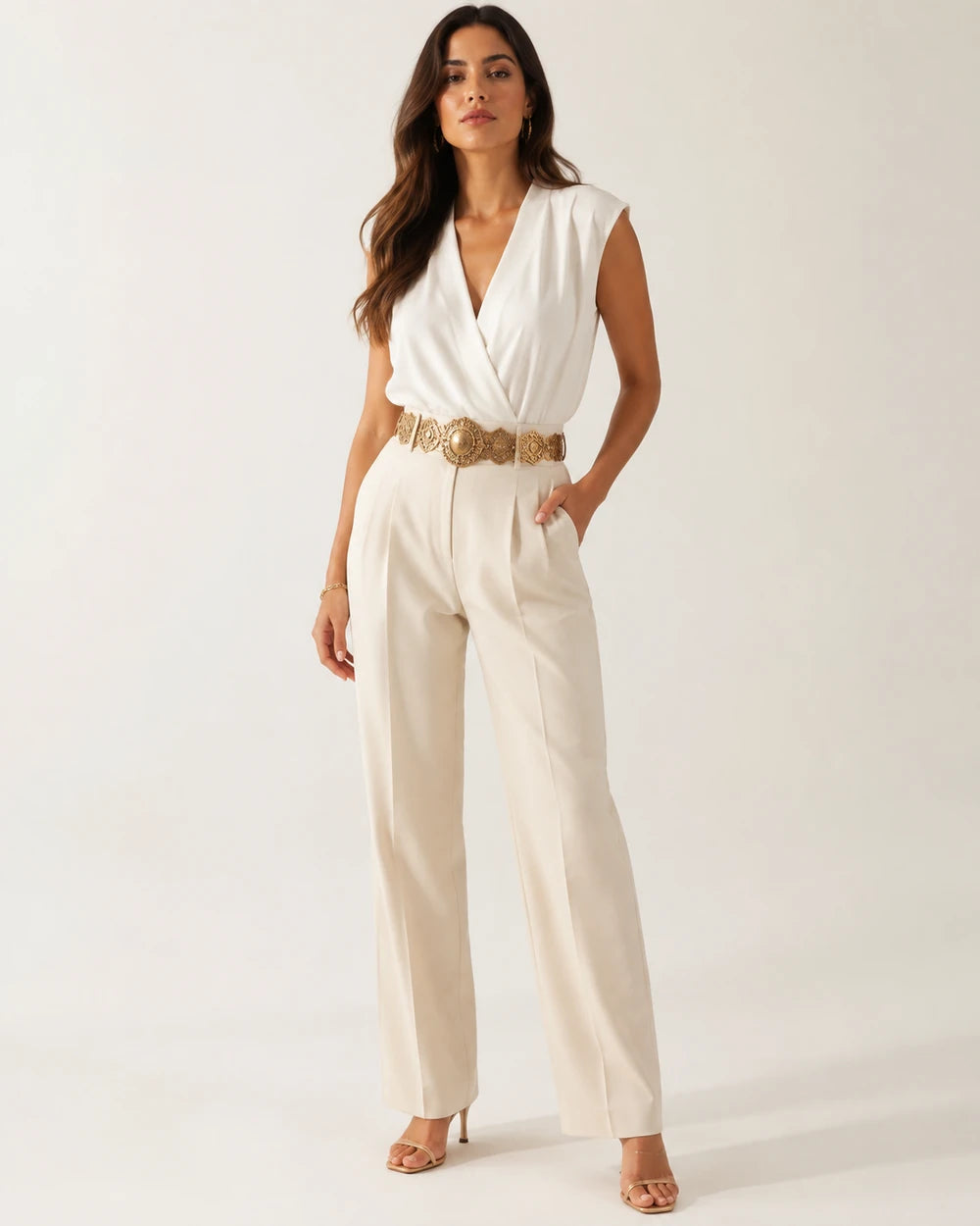 Ornamental Statement Waist Belt