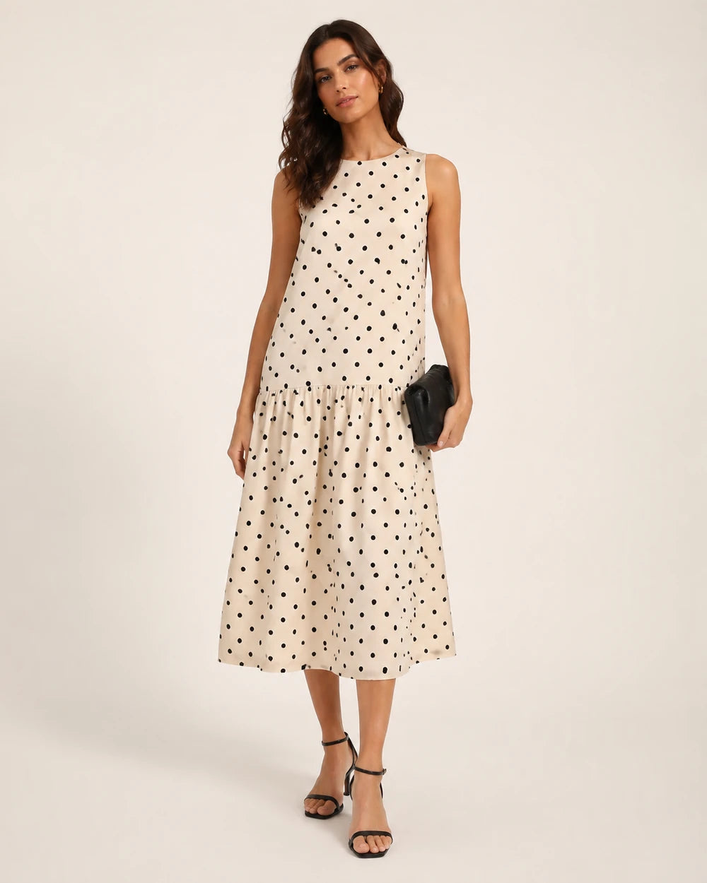 Bubble-Hem Dress